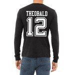 AHUNDYP #12 Henry Theobald North Dakota Football Sport Adult Long Sleeve
