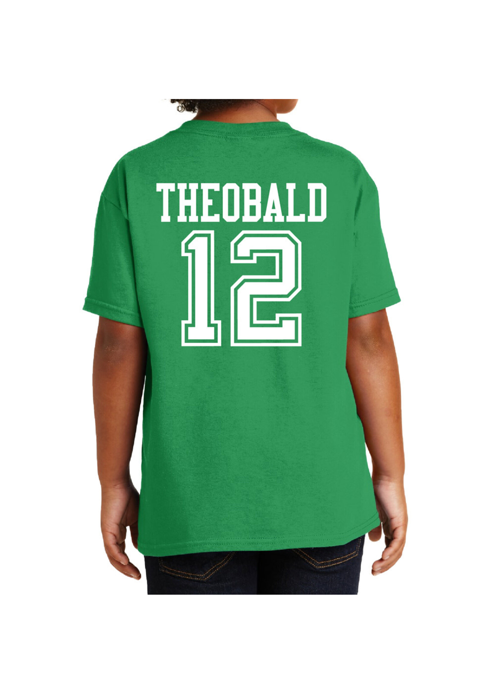 AHUNDYP #12 Henry Theobald North Dakota Football Sport Youth Tee