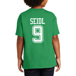 AHUNDYP #9 Sawyer Seidl North Dakota Football Youth Sport Tee