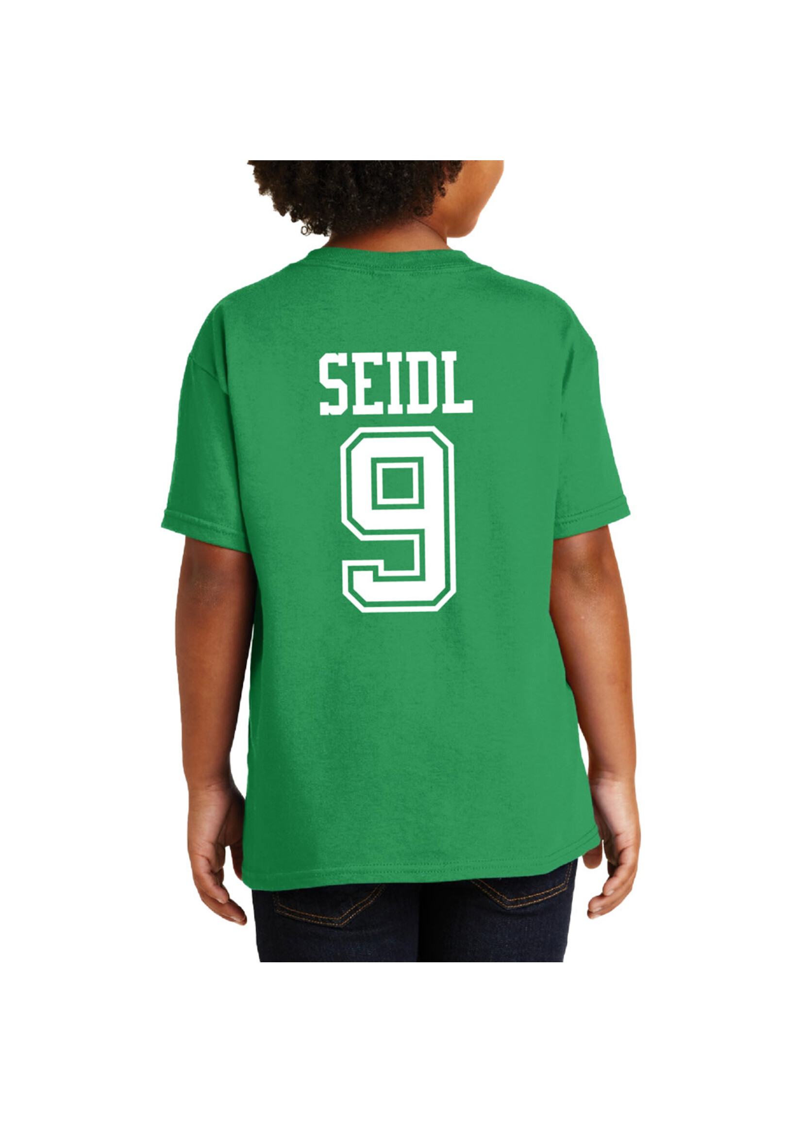 AHUNDYP #9 Sawyer Seidl North Dakota Football Youth Sport Tee