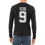 AHUNDYP #9 Sawyer Seidl North Dakota Football Sport Long Sleeve