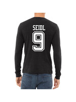 AHUNDYP #9 Sawyer Seidl North Dakota Football Sport Long Sleeve