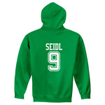 AHUNDYP #9 Sawyer Seidl North Dakota Football Youth Sport Hood