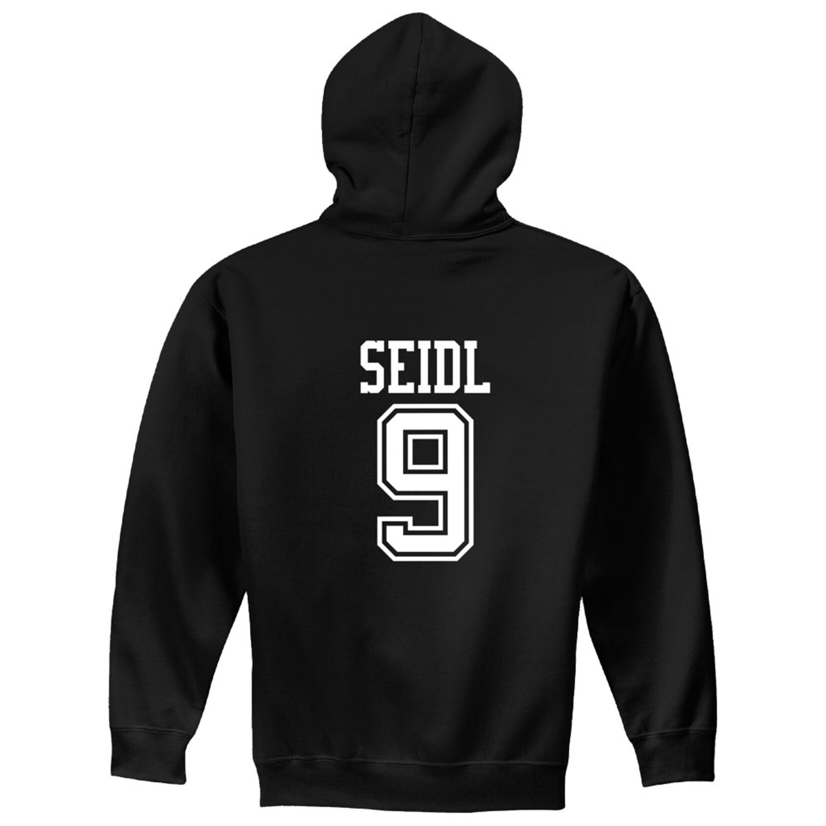 AHUNDYP #9 Sawyer Seidl North Dakota Football Youth Sport Hood
