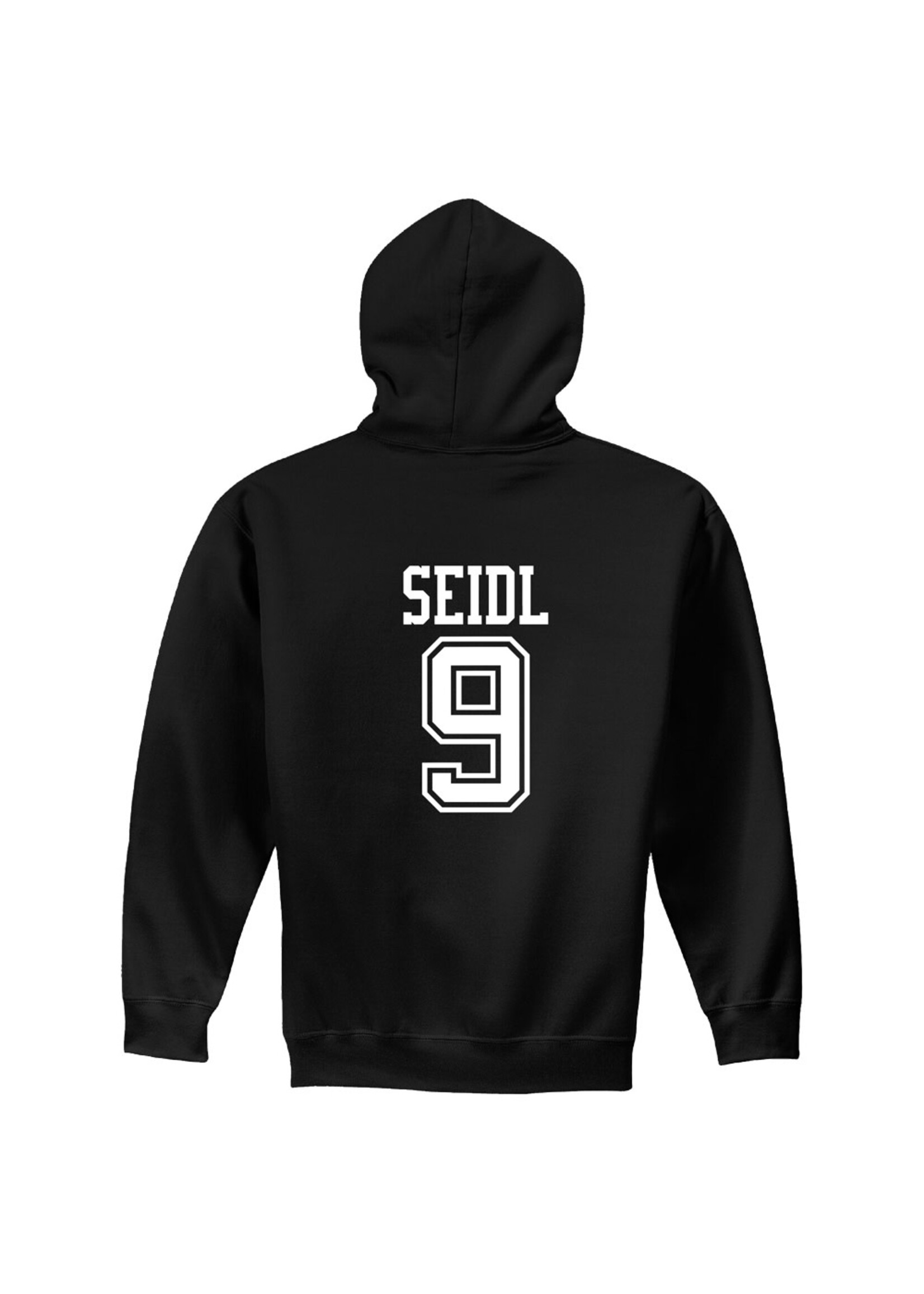 AHUNDYP #9 Sawyer Seidl North Dakota Football Youth Sport Hood