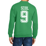AHUNDYP #9 Sawyer Seidl North Dakota Football Sport Crew