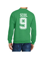 AHUNDYP #9 Sawyer Seidl North Dakota Football Sport Crew