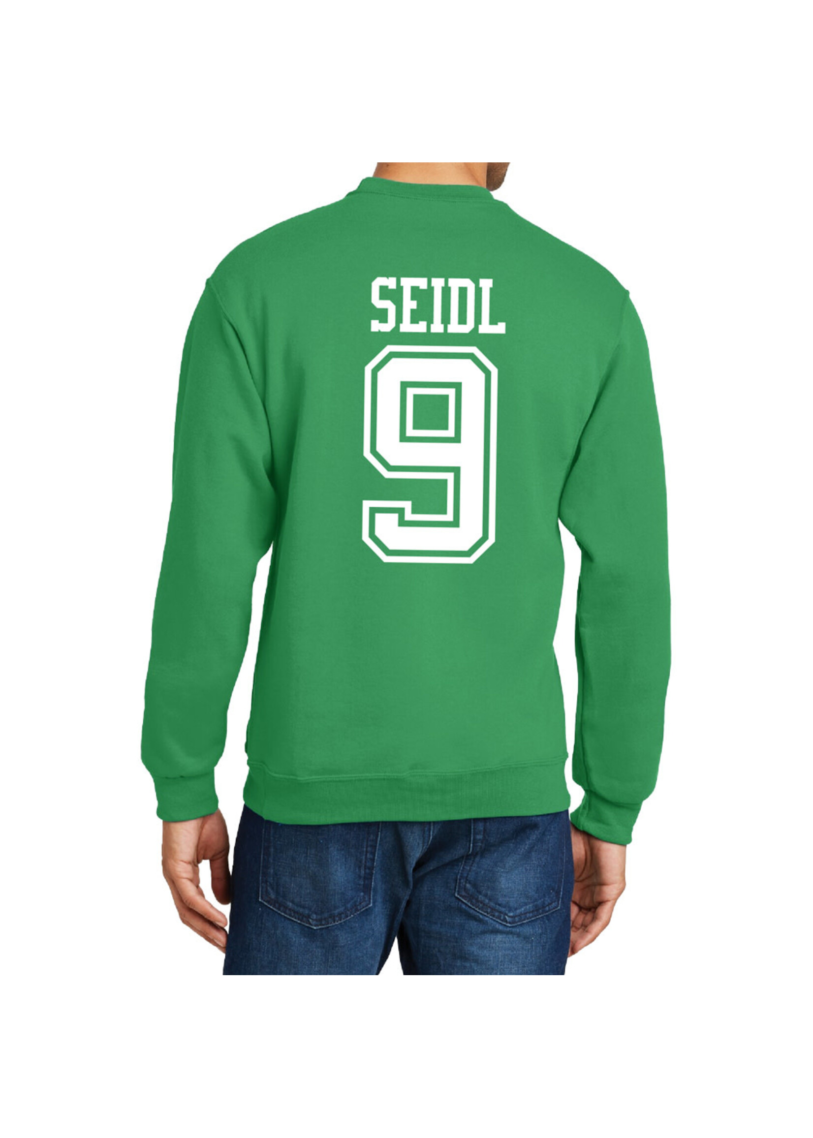 AHUNDYP #9 Sawyer Seidl North Dakota Football Sport Crew