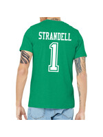 AHUNDYP #1 Sam Strandell North Dakota Football Sport  Adult Tee AHUNDYP #1 Sam Strandell North Dakota Football Sport  Adult Tee