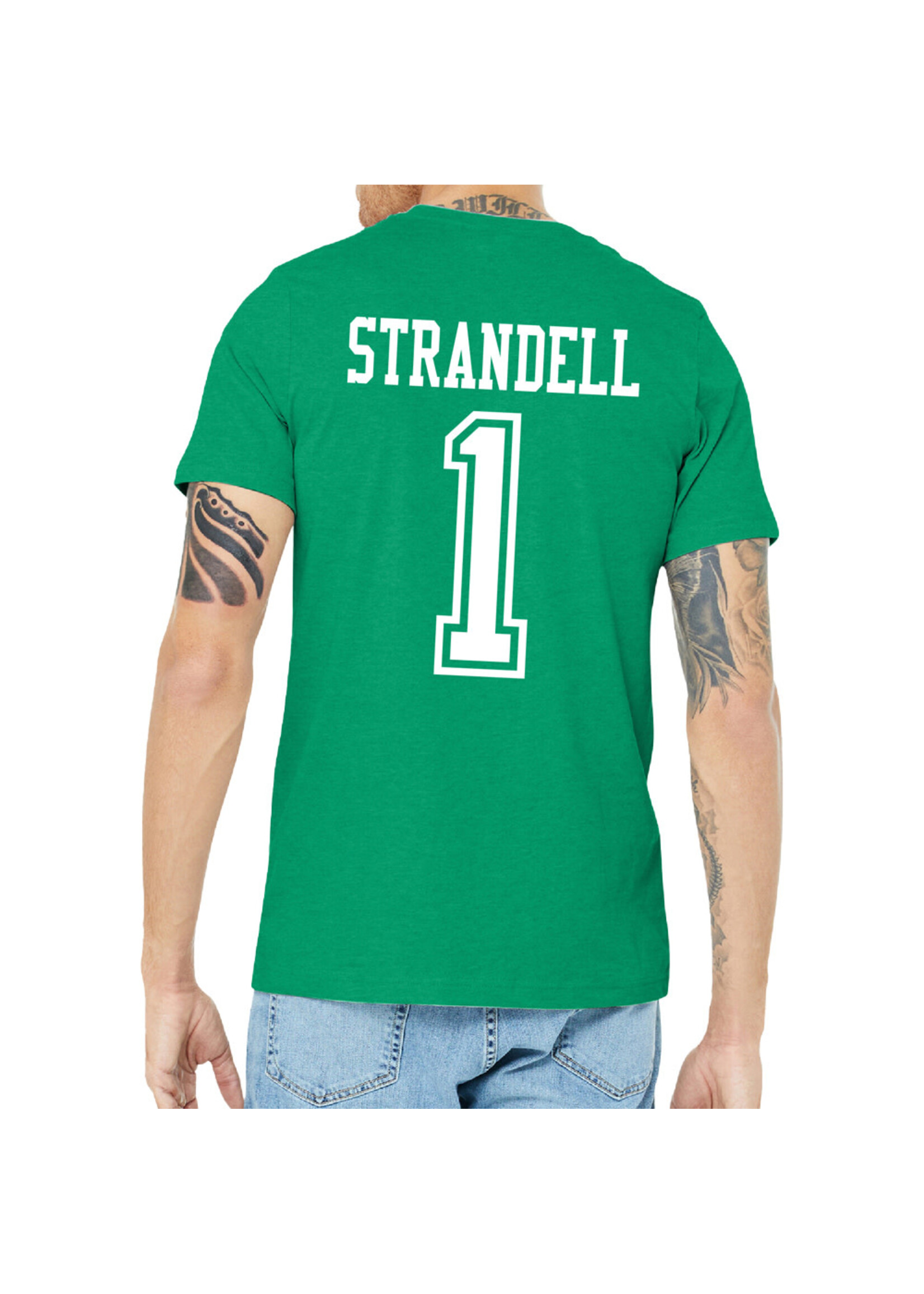 AHUNDYP #1 Sam Strandell North Dakota Football Sport  Adult Tee
