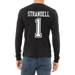 AHUNDYP #1 Sam Strandell North Dakota Football Sport Adult Long Sleeve