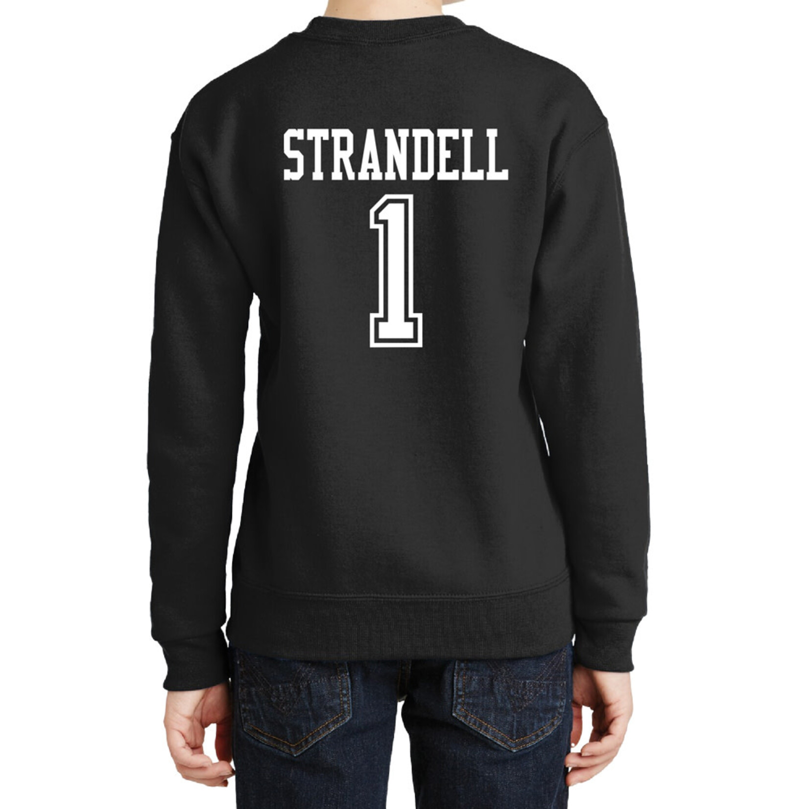 AHUNDYP #1 Sam Strandell North Dakota Football Sport Youth Crew
