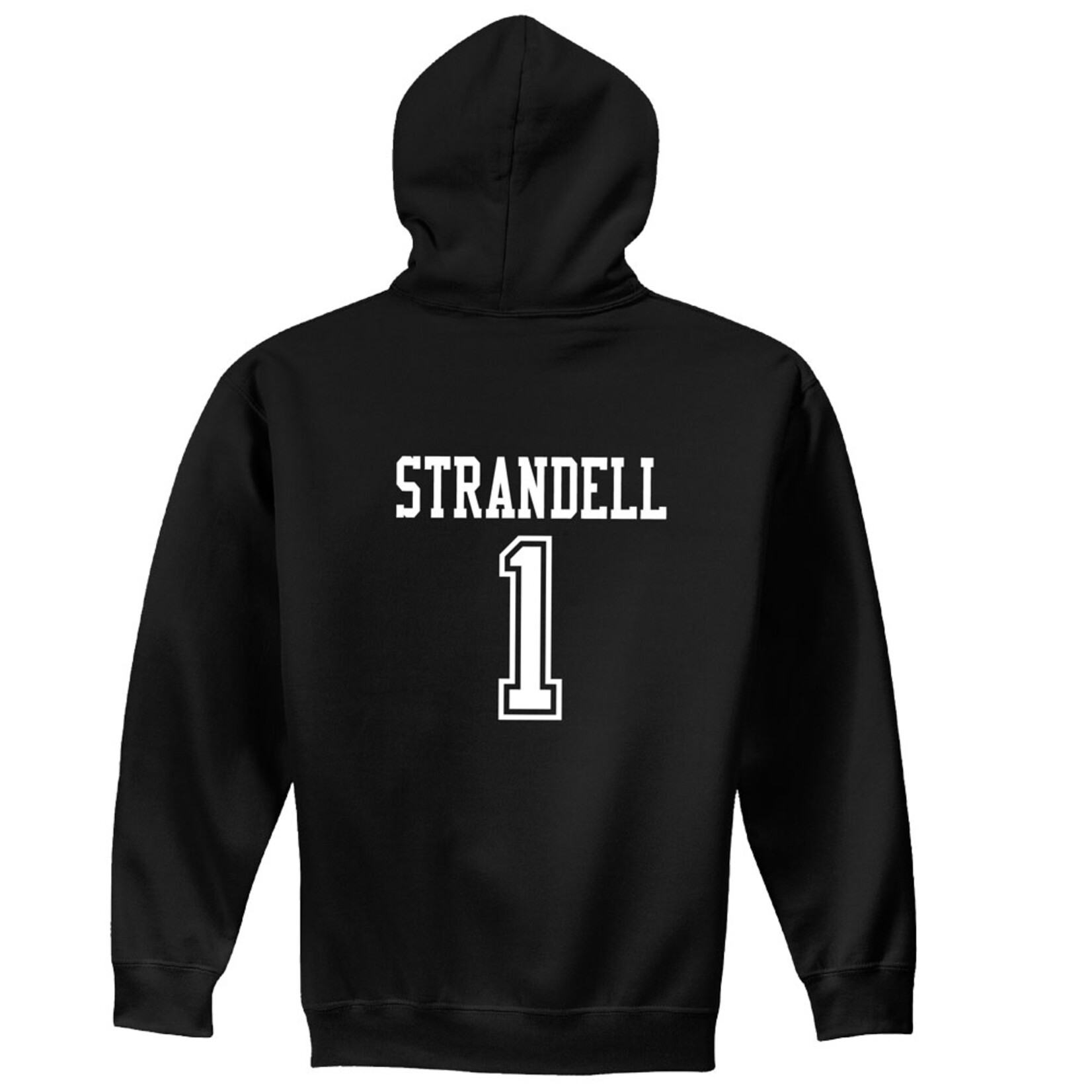 AHUNDYP #1 Sam Strandell North Dakota Football Youth Sport Hood