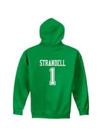 AHUNDYP #88 Sam Strandell North Dakota Football Sport Adult Hood