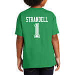 AHUNDYP #1 Sam Strandell North Dakota Football Youth Sport Tee