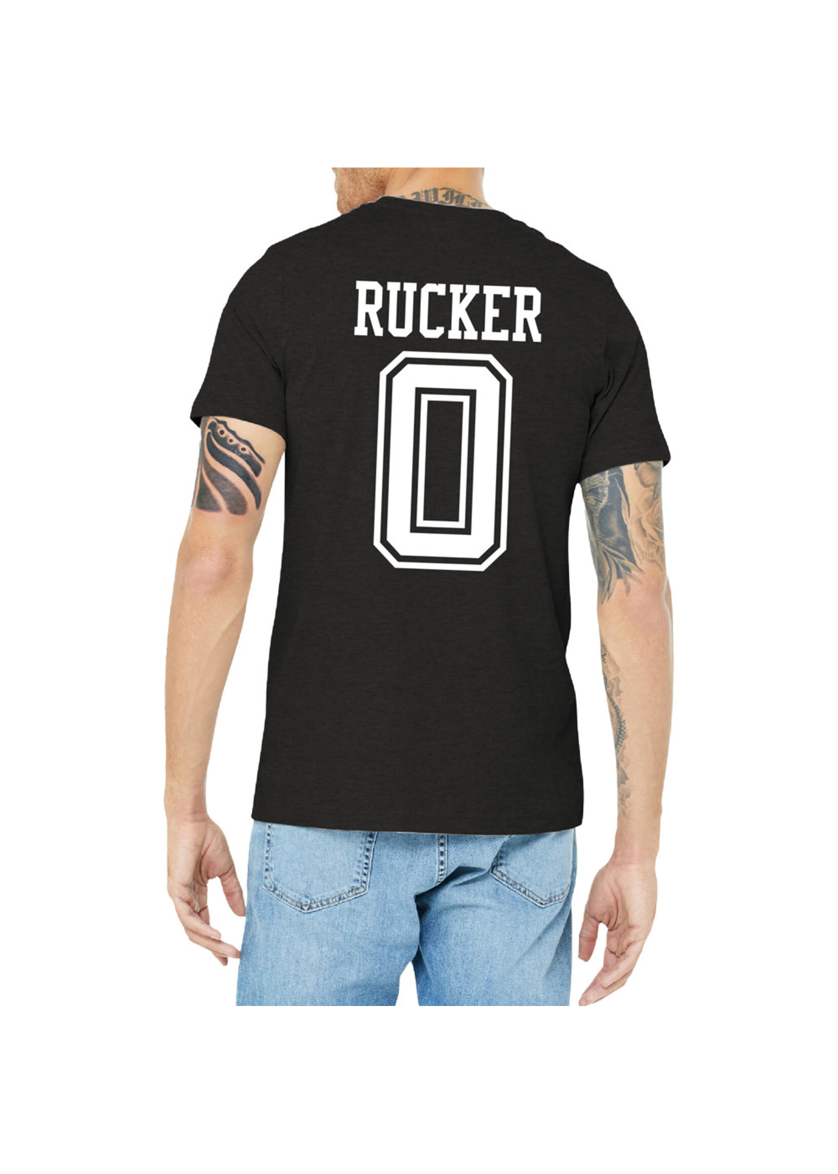AHUNDYP #0 Lance Rucker North Dakota Football Sport Adult Tee