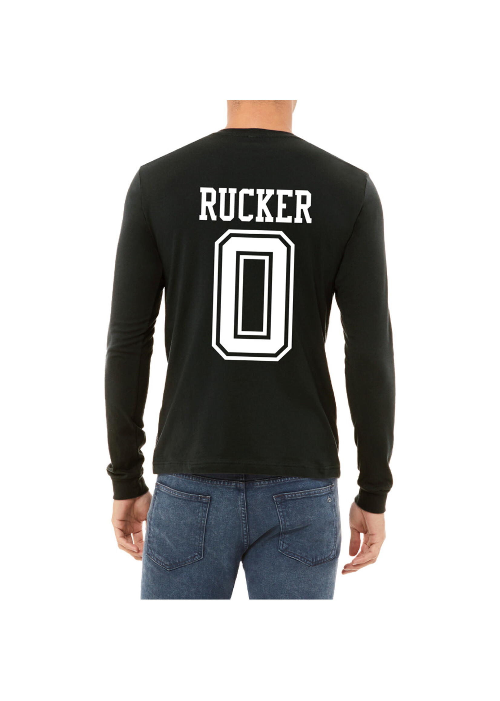 AHUNDYP #0 Lance Rucker North Dakota Football Sport Adult Long Sleeve
