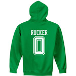 AHUNDYP #0 Lance Rucker North Dakota Football Sport Adult Hood