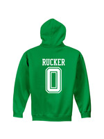AHUNDYP #0 Lance Rucker North Dakota Football Sport Adult Hood