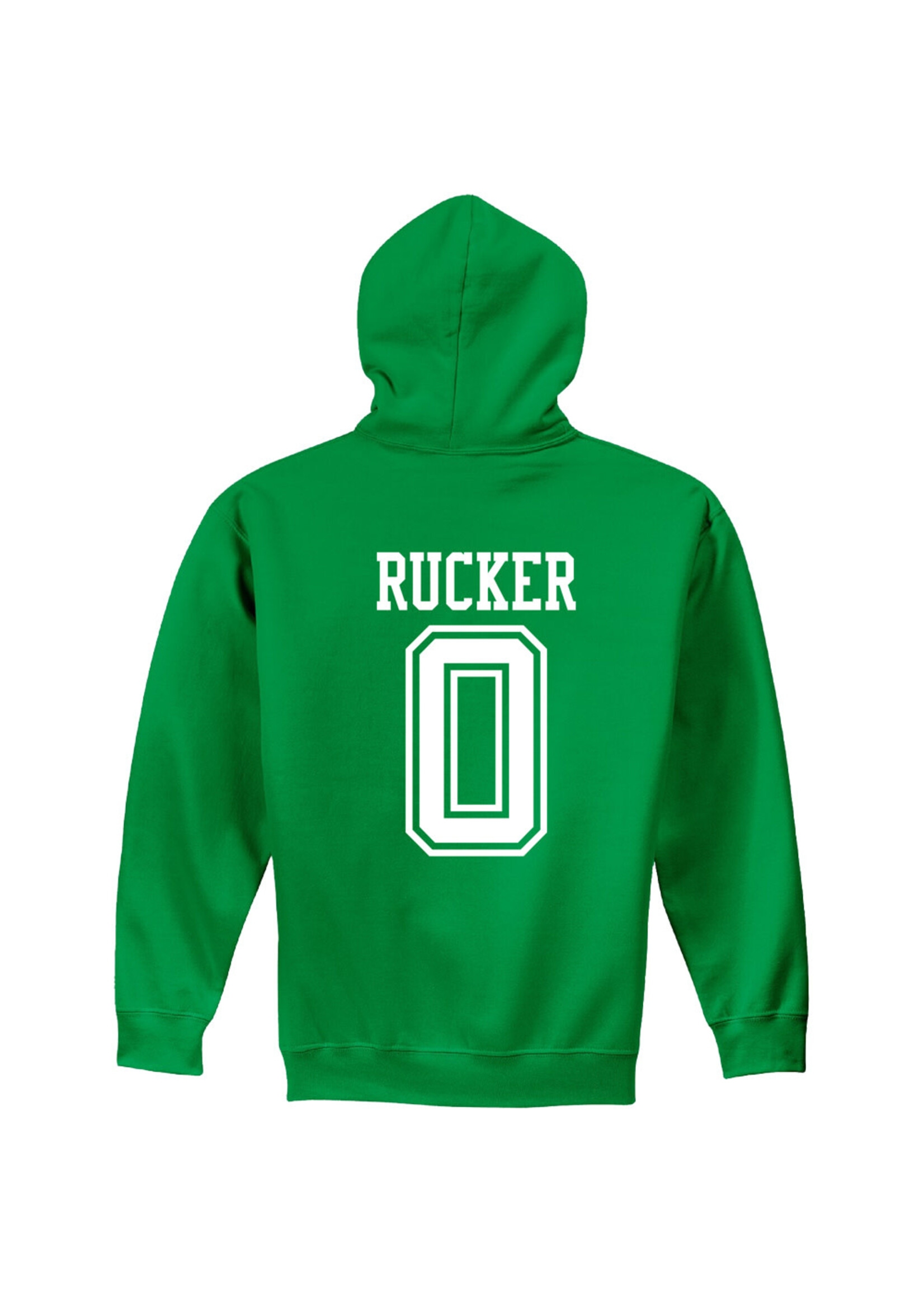 AHUNDYP #0 Lance Rucker North Dakota Football Sport Adult Hood