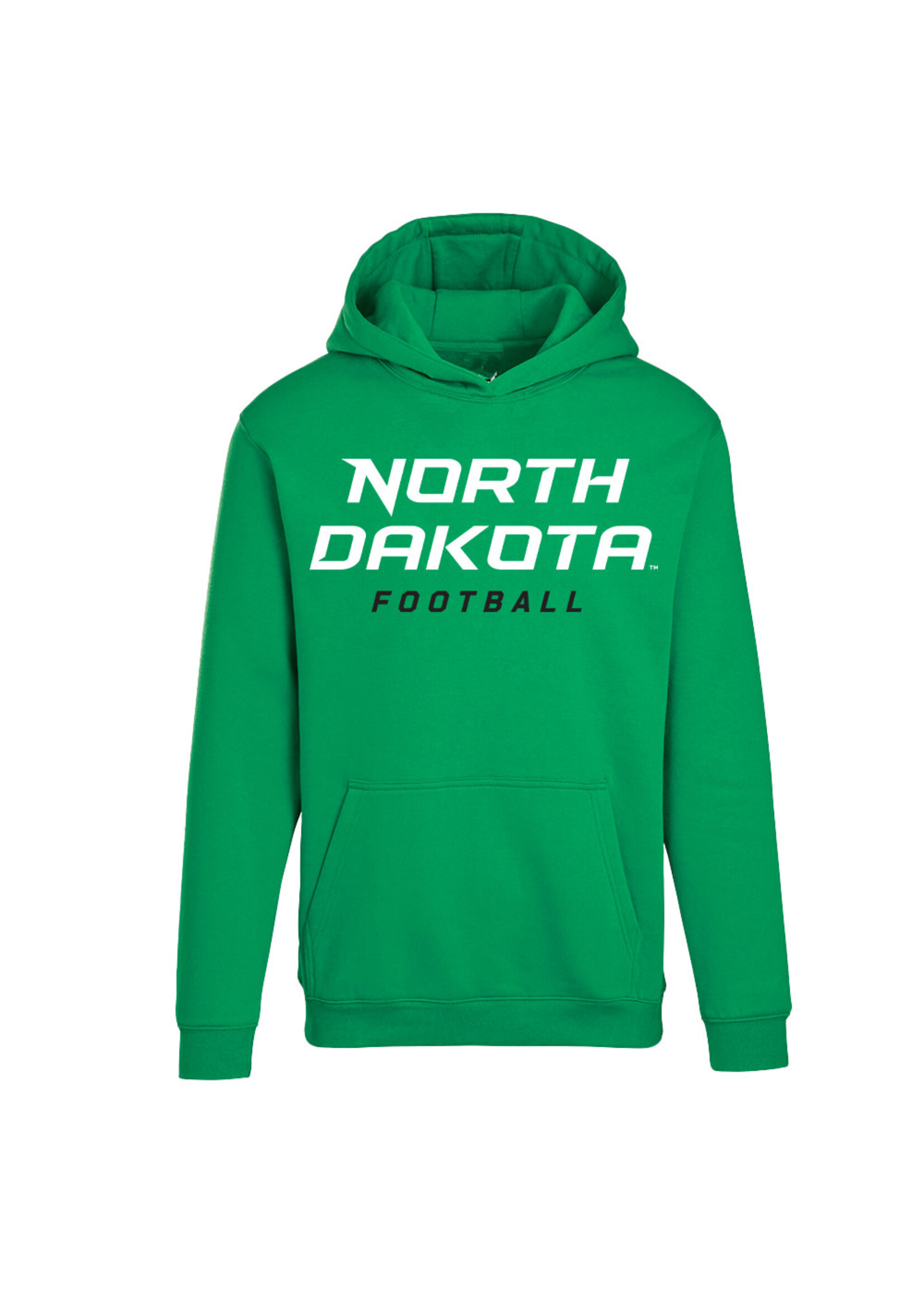 AHUNDYP #0 Lance Rucker North Dakota Football Sport Youth Hood