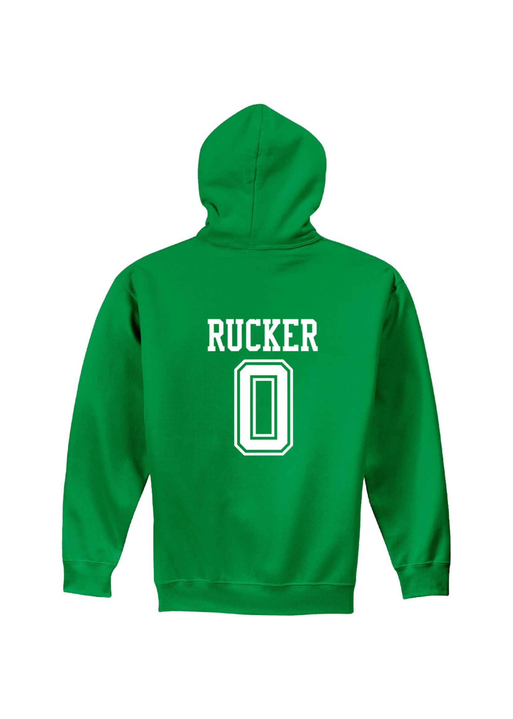 AHUNDYP #0 Lance Rucker North Dakota Football Sport Youth Hood