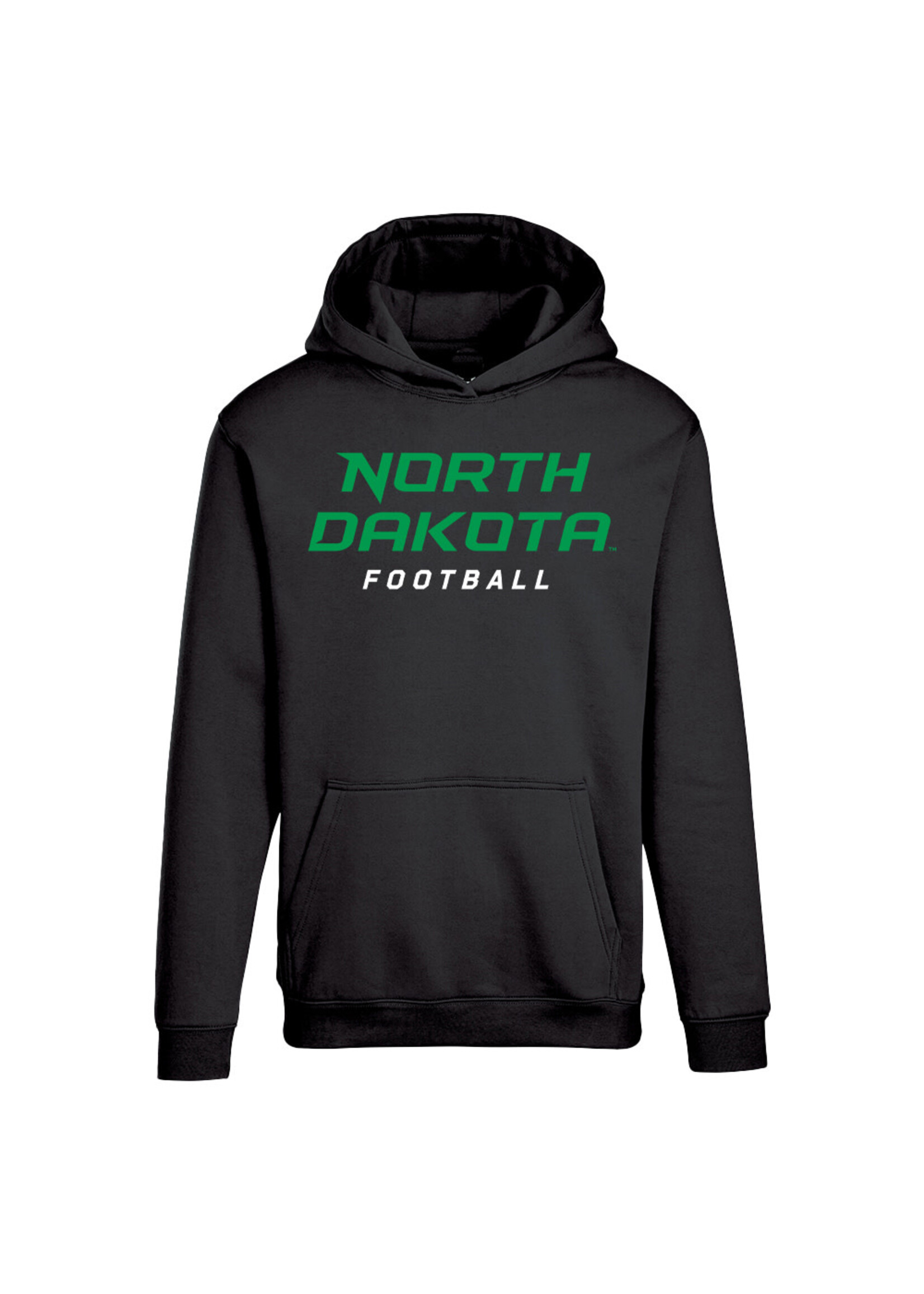 AHUNDYP #0 Lance Rucker North Dakota Football Sport Youth Hood