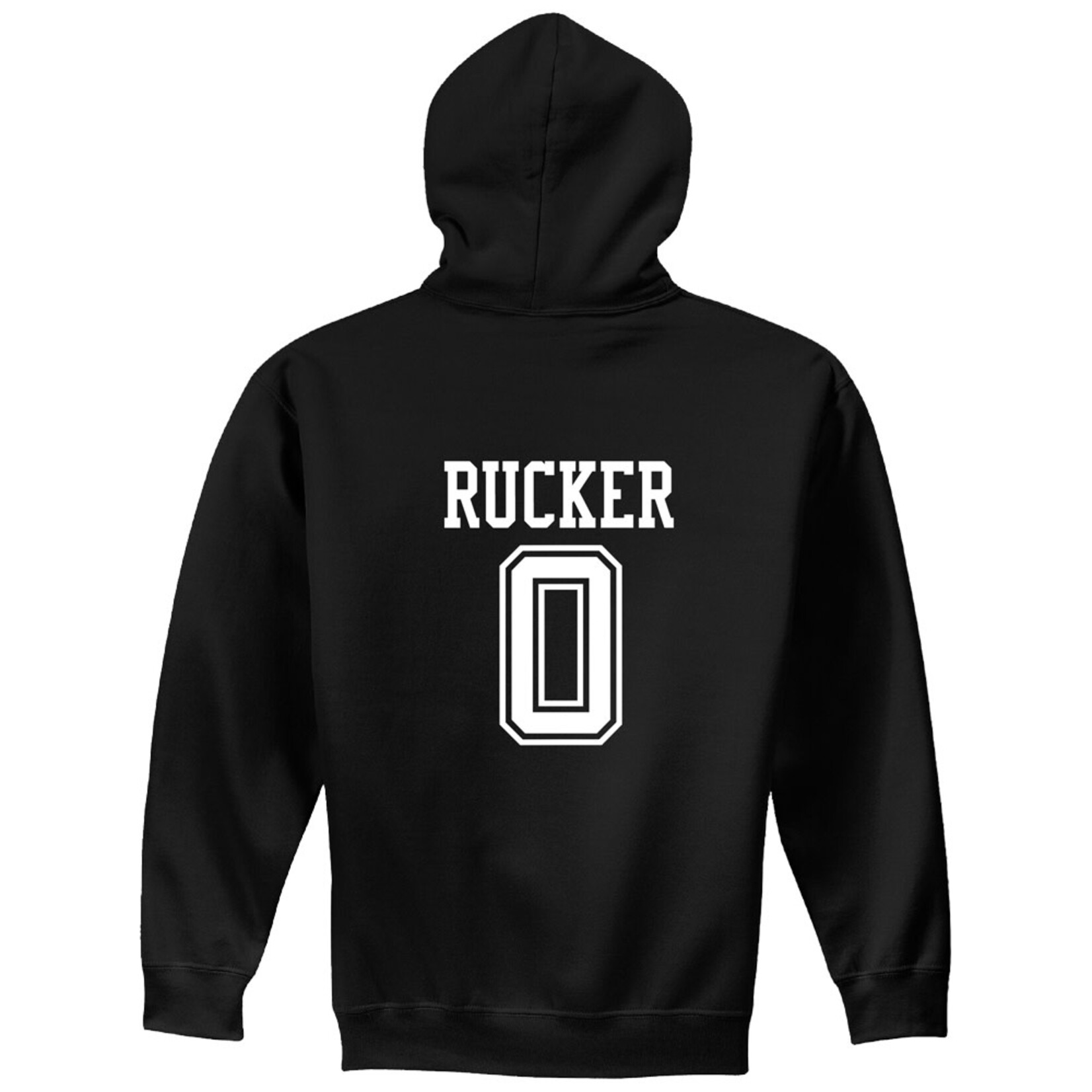 AHUNDYP #0 Lance Rucker North Dakota Football Sport Youth Hood