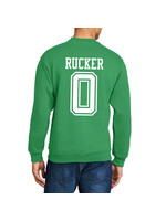 AHUNDYP #0 Lance Rucker North Dakota Football Sport Adult Crew AHUNDYP #0 Lance Rucker North Dakota Football Sport Adult Crew
