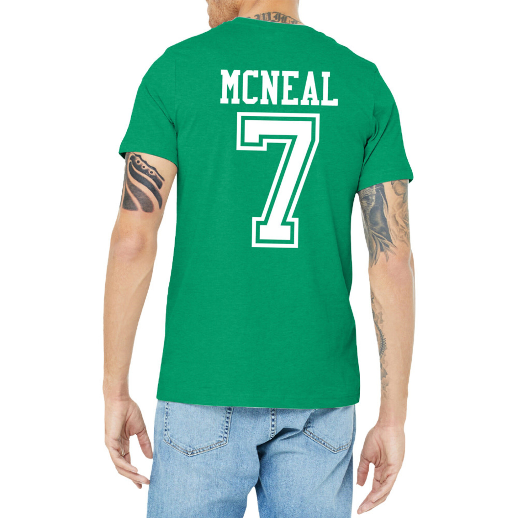 AHUNDYP #7 Malachi McNeal North Dakota Football Sport Adult Tee