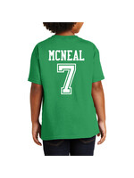 AHUNDYP #7 Malachi McNeal North Dakota Football Sport Youth Tee AHUNDYP #7 Malachi McNeal North Dakota Football Sport Youth Tee