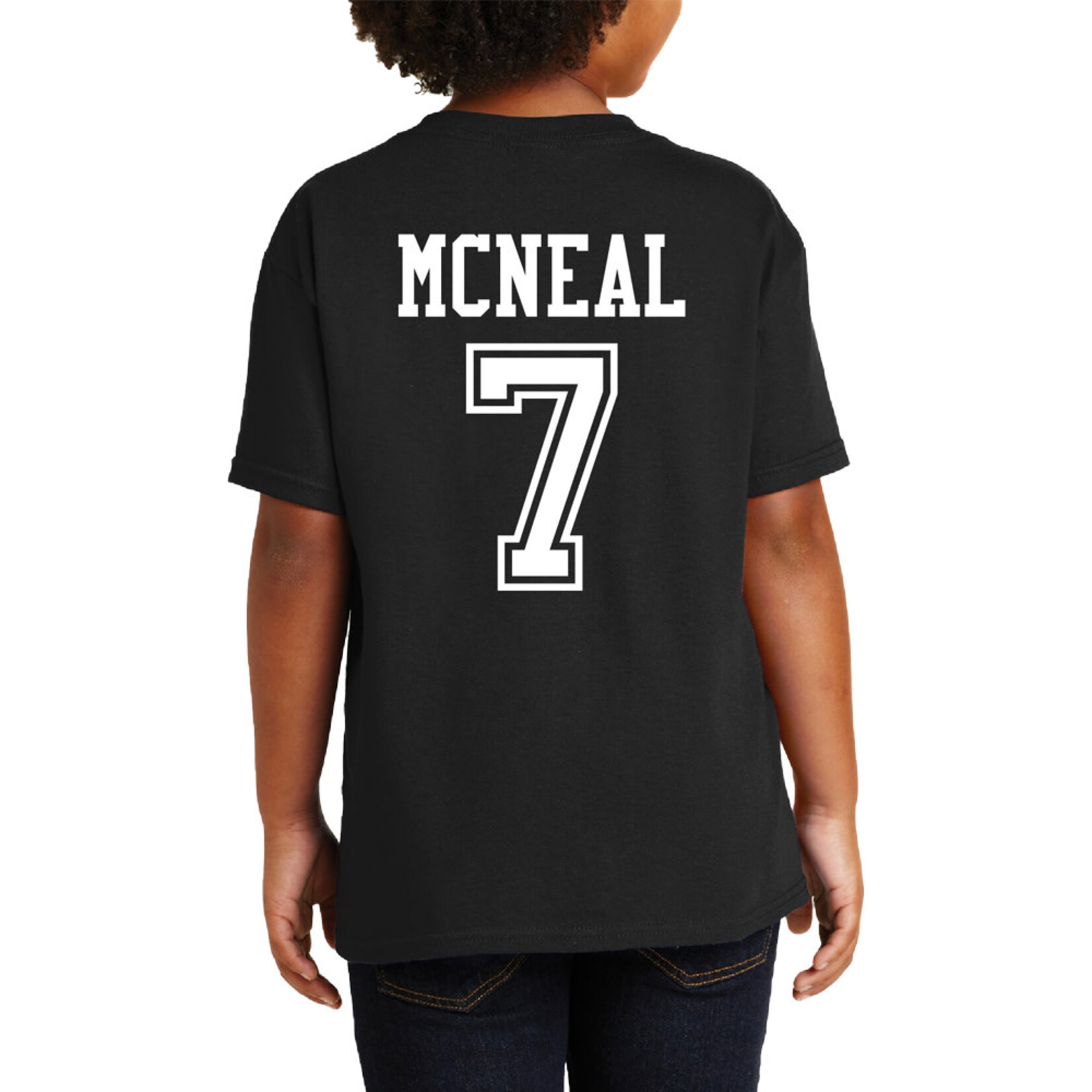 AHUNDYP #7 Malachi McNeal North Dakota Football Sport Youth Tee