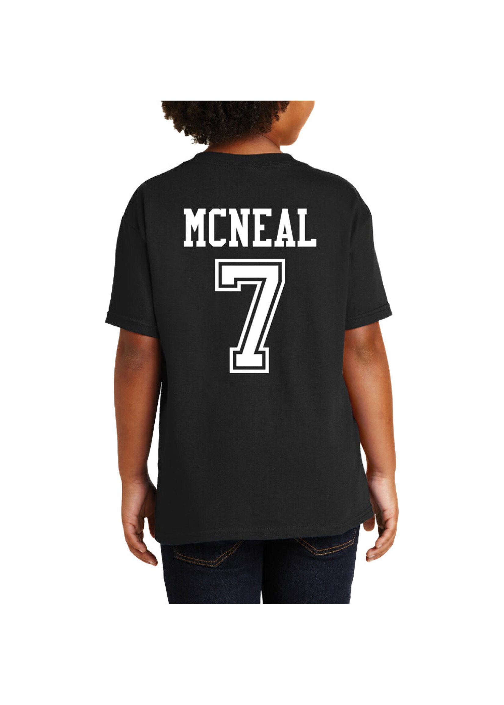 AHUNDYP #7 Malachi McNeal North Dakota Football Sport Youth Tee