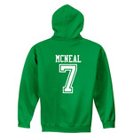 AHUNDYP #7 Malachi McNeal North Dakota Football Sport Adult Hood
