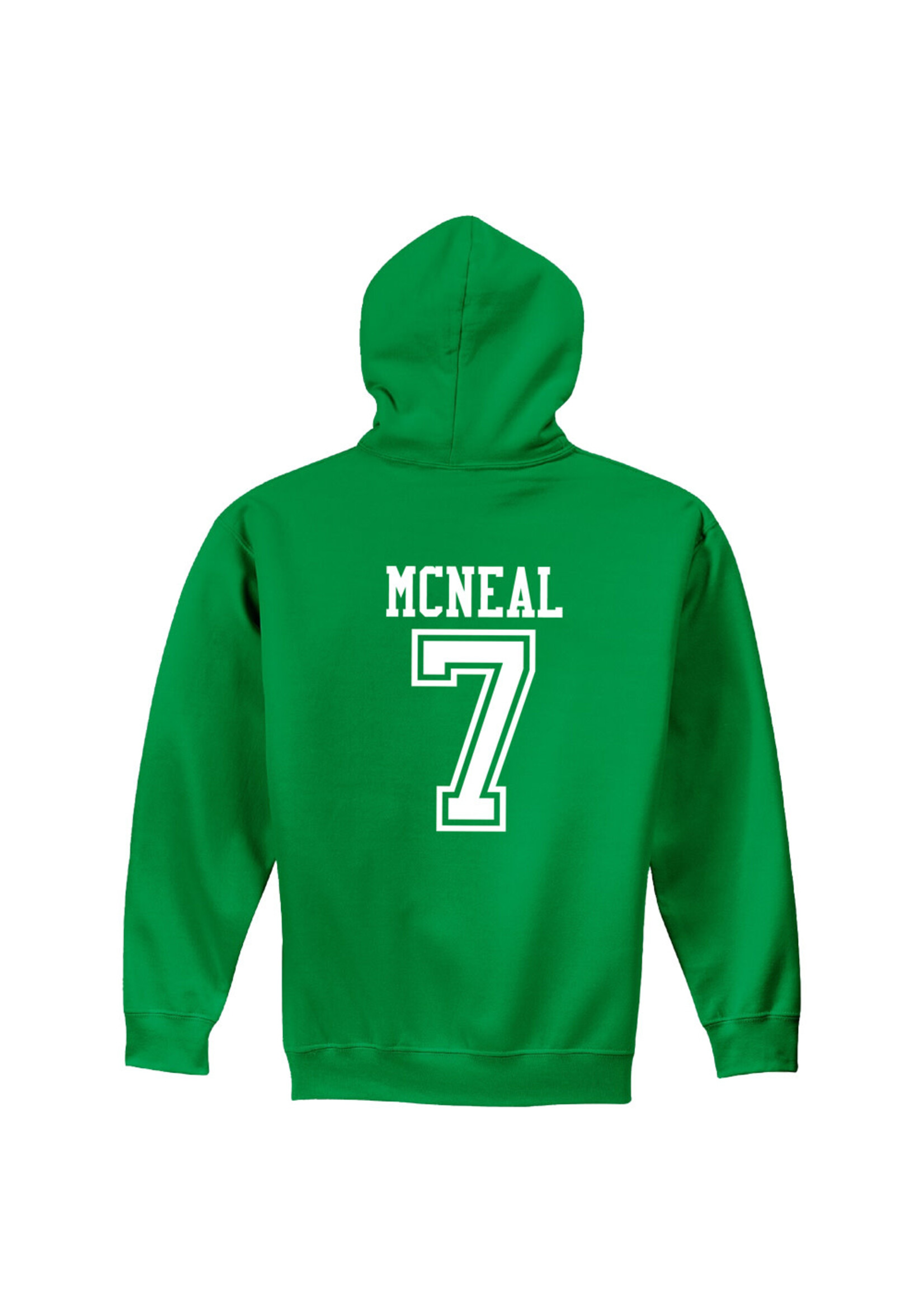 AHUNDYP #7 Malachi McNeal North Dakota Football Sport Adult Hood