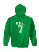 AHUNDYP #7 Malachi McNeal North Dakota Football Sport Youth Hood AHUNDYP #7 Malachi McNeal North Dakota Football Sport Youth Hood