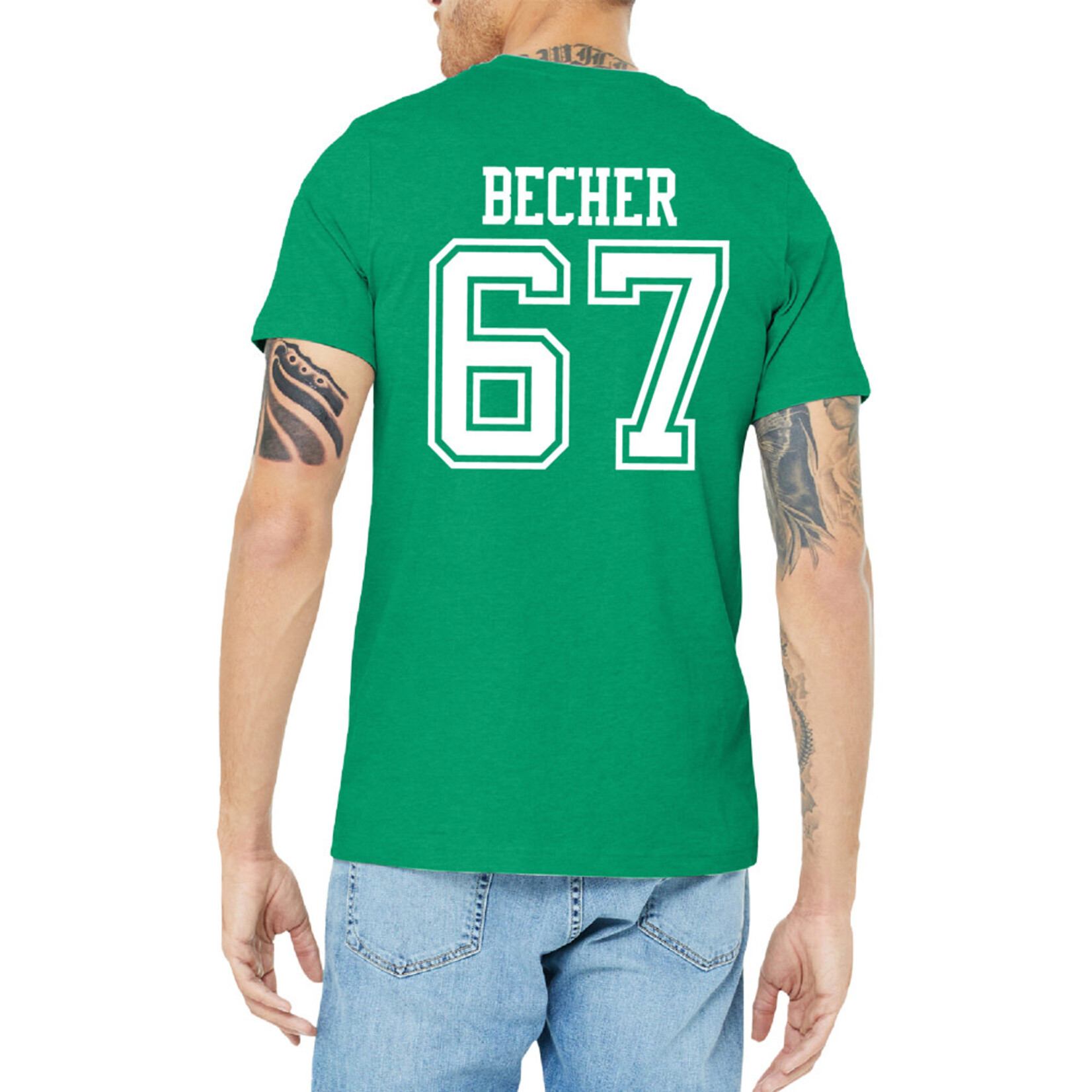 AHUNDYP #67 Liam Becher North Dakota Football Sport Adult Tee
