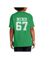AHUNDYP #67 Liam Becher North Dakota Football Sport Youth Tee