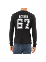 AHUNDYP #67 Liam Becher North Dakota Football Sport Adult Long Sleeve