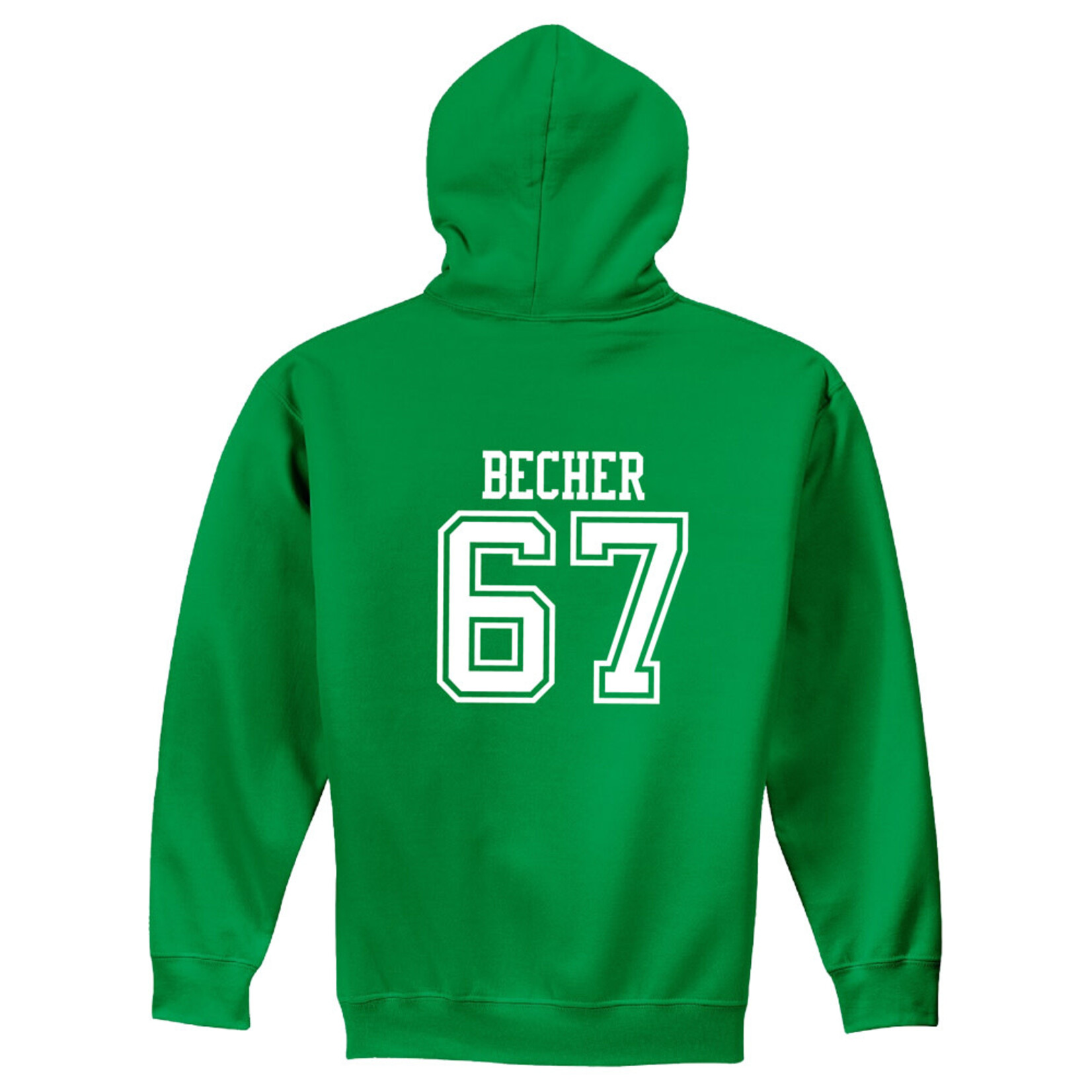 AHUNDYP #67 Liam Becher North Dakota Football Sport Adult Hood