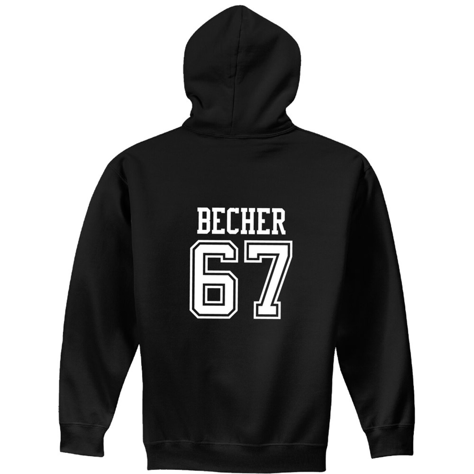 AHUNDYP #67 Liam Becher North Dakota Football Sport Youth Hood