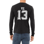 AHUNDYP #13 Kaden Vig North Dakota Football Sport Adult Long Sleeve