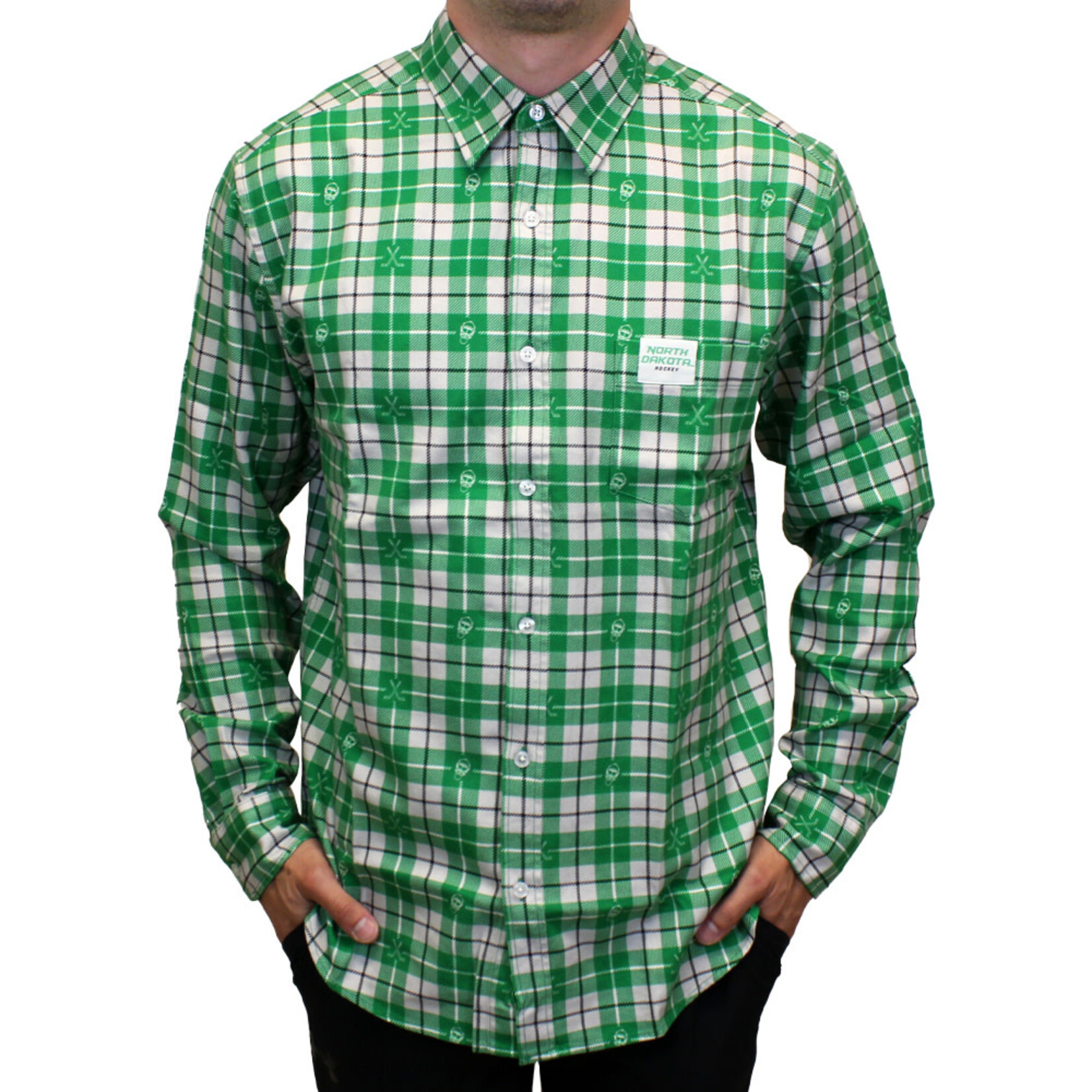 For the Fans Flannel Button Down