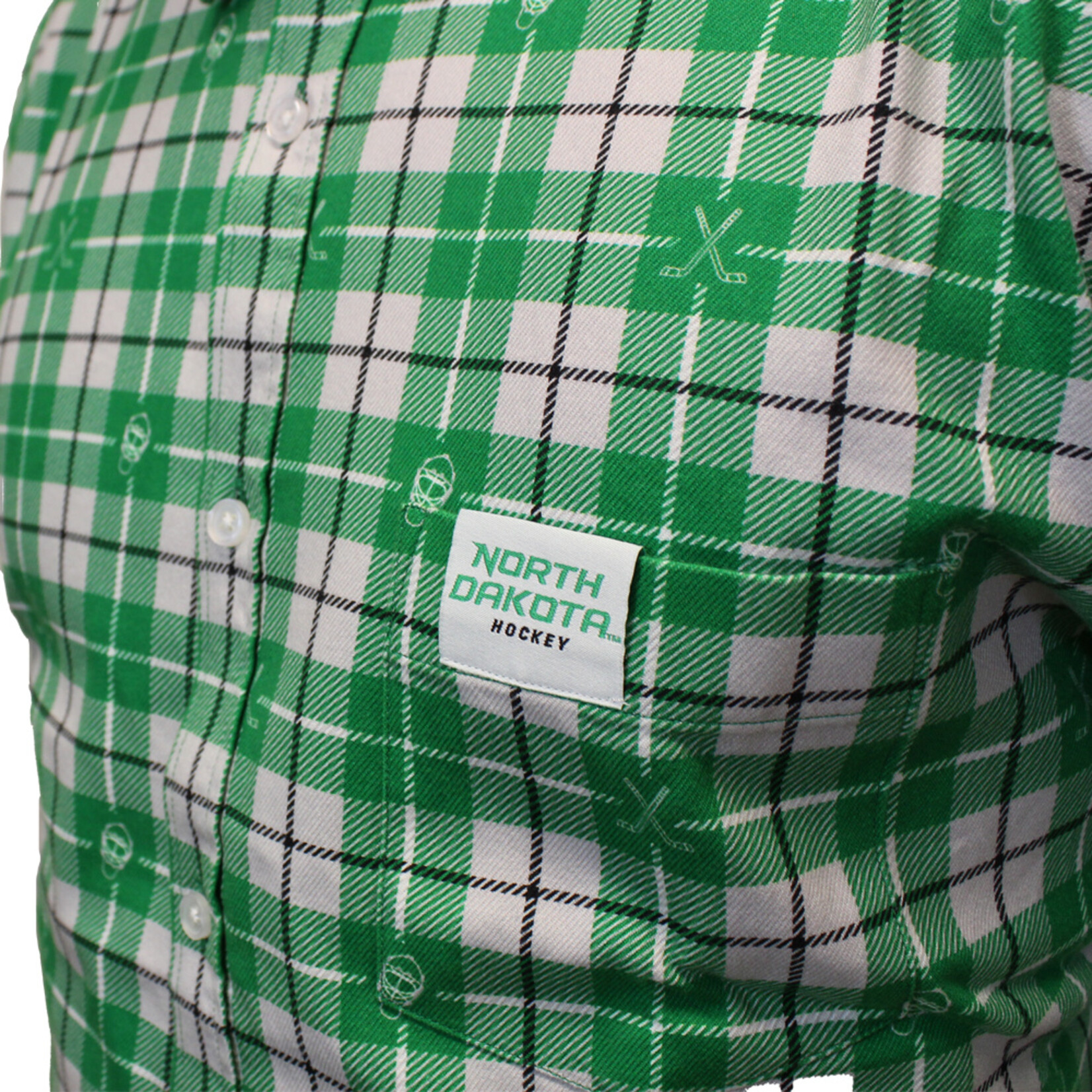 For the Fans Flannel Button Down