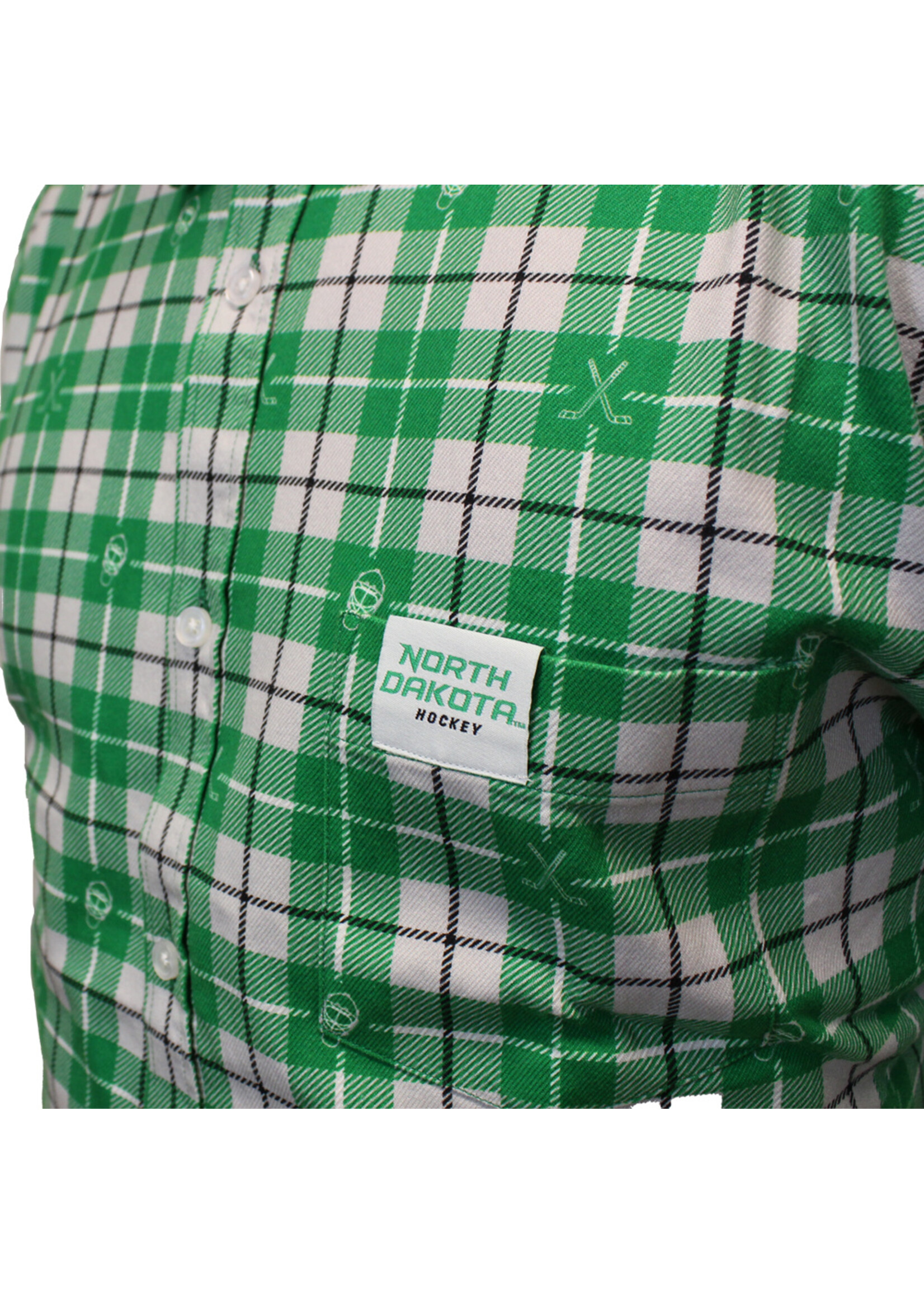 For the Fans Flannel Button Down