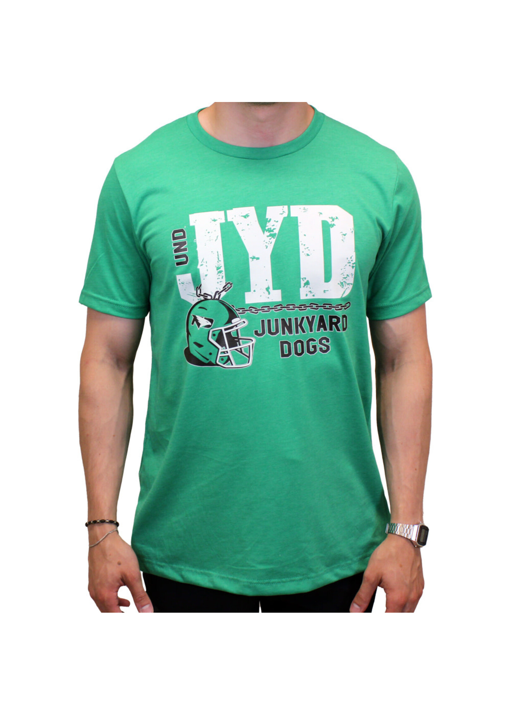 AHUNDYP Junk Yard Dog Football Tee