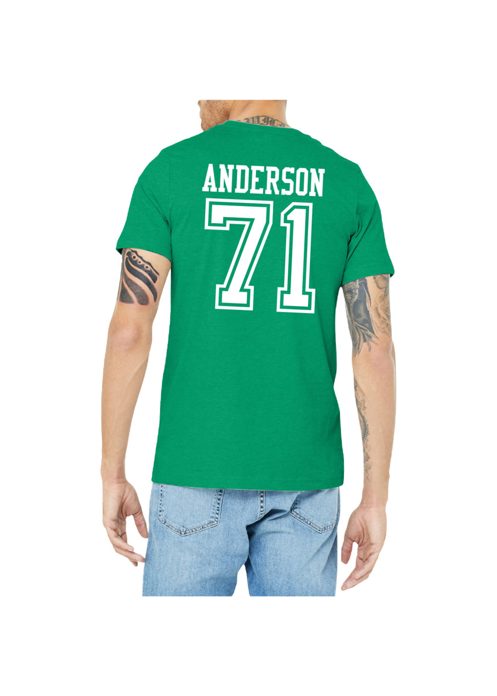 AHUNDYP #71 Seth Anderson North Dakota Football Sport Adult Tee