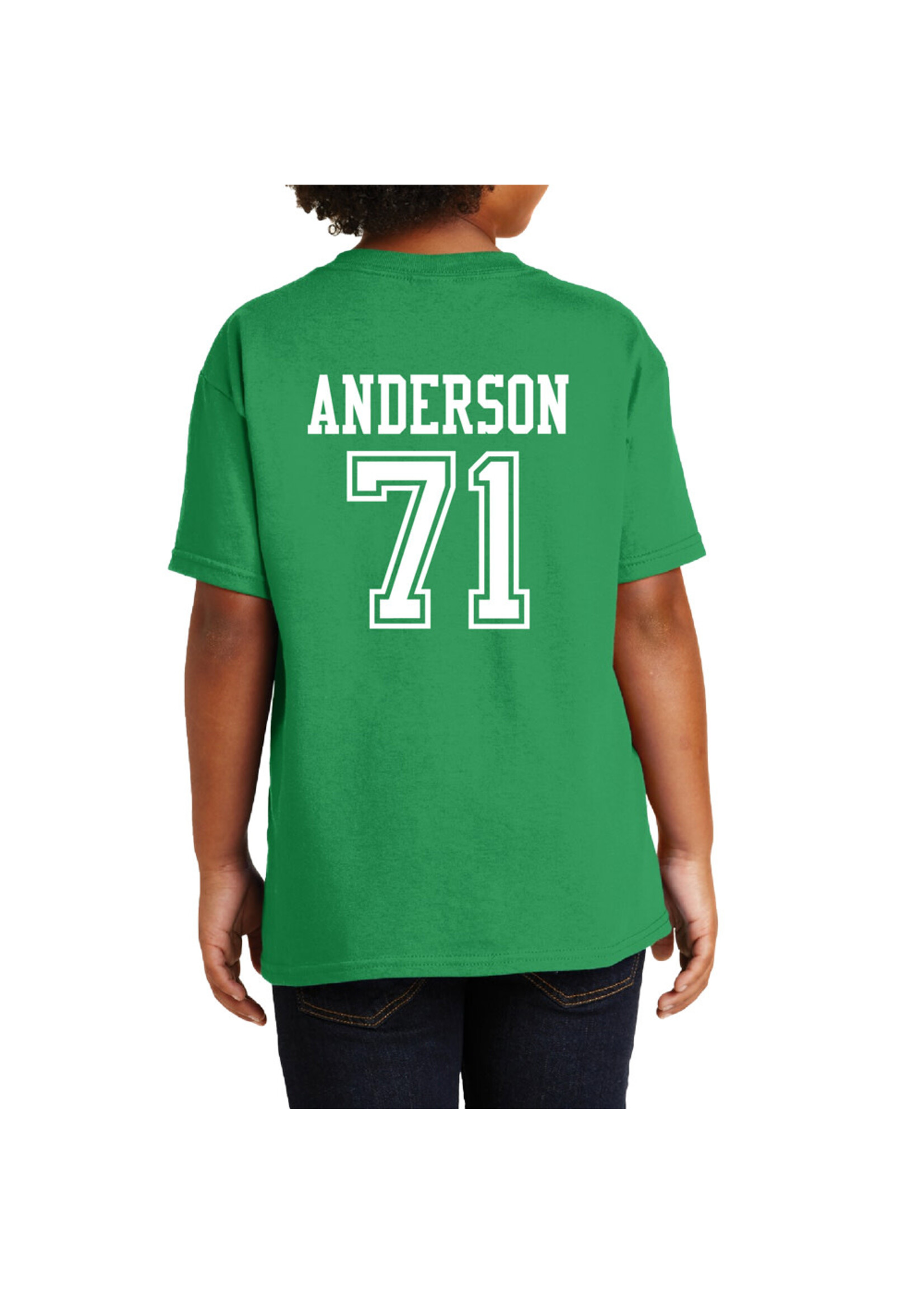 AHUNDYP #71 Seth Anderson North Dakota Football Sport Youth Tee