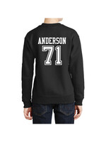 AHUNDYP #71 Seth Anderson North Dakota Football Sport Youth Crew