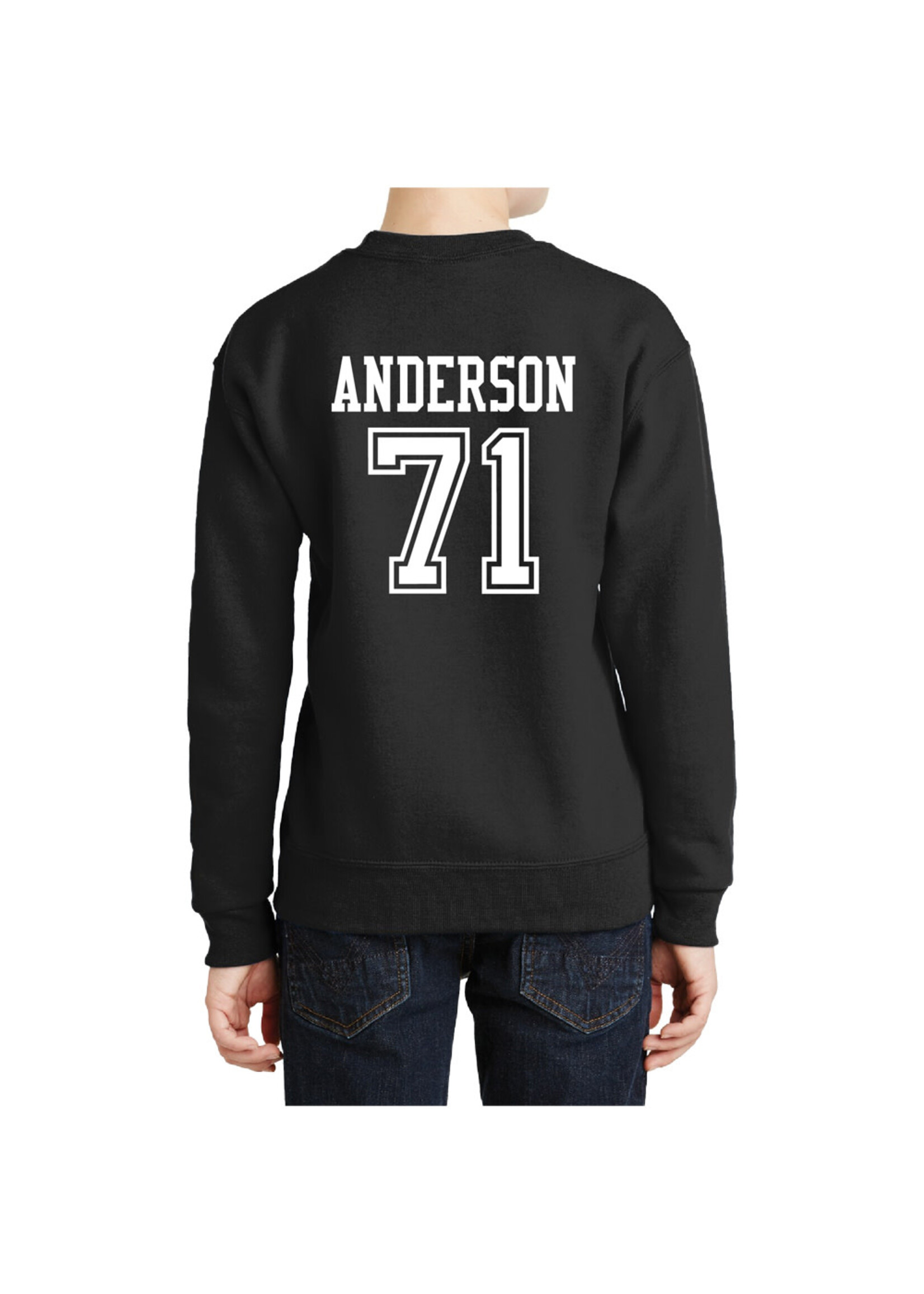 AHUNDYP #71 Seth Anderson North Dakota Football Sport Youth Crew